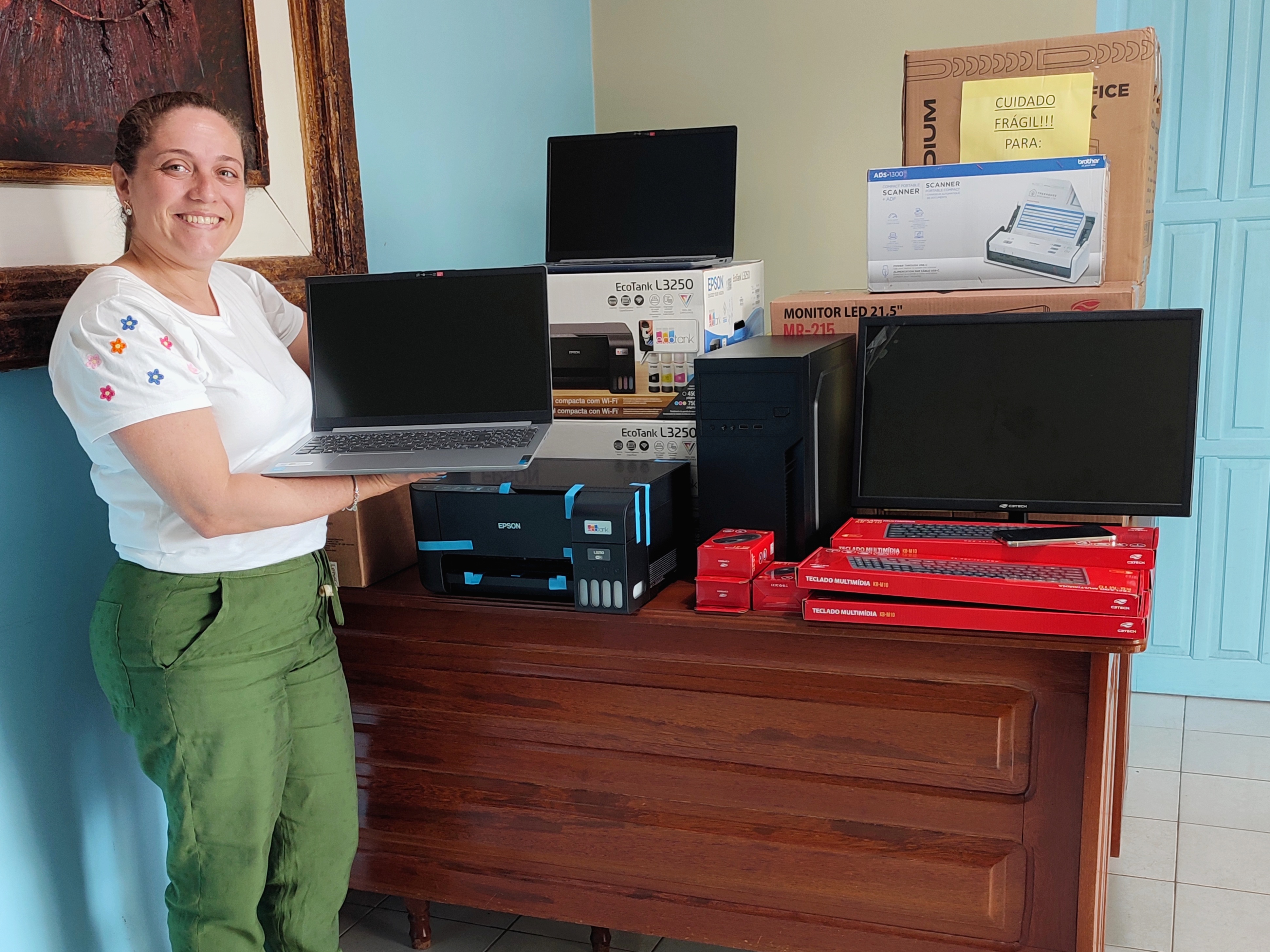 Presidente Tatiana Franco investe em tecnologia para modernizar a Câmara Municipal de Borba