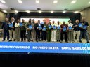Vereadores de Borba participam do Feclam 2026 e recebem a Lei Orgânica do Município